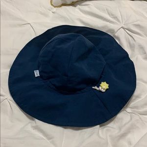 Navy blue I play adjustable hat for toddler/infant